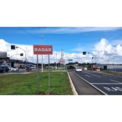 Fiscalização eletrônica em 15 pontos no sistema viário de Campo Largo